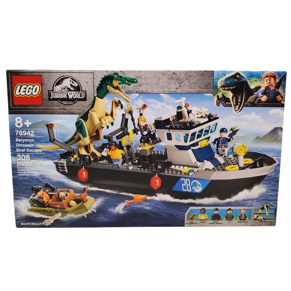 Lego Other - LEGO Jurassic World 46942 Baryonyx Dinosaur Boat Escape
